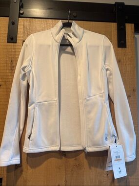 Spyder Women's White Utility Full-Zip Jacket